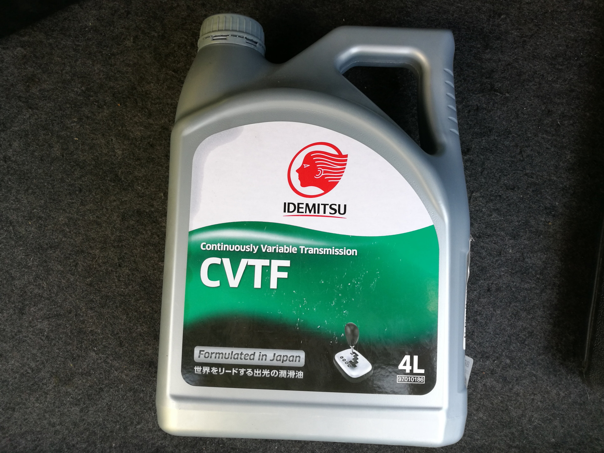 IDEMITSU CVTF Трансмис. жидкость для вариаторов (пластик/Сингапур/Вьетнам), 4 л