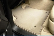 Коврики в салон BMW X5 2007-2012, внед., 5 шт. (текстиль, бежевые)