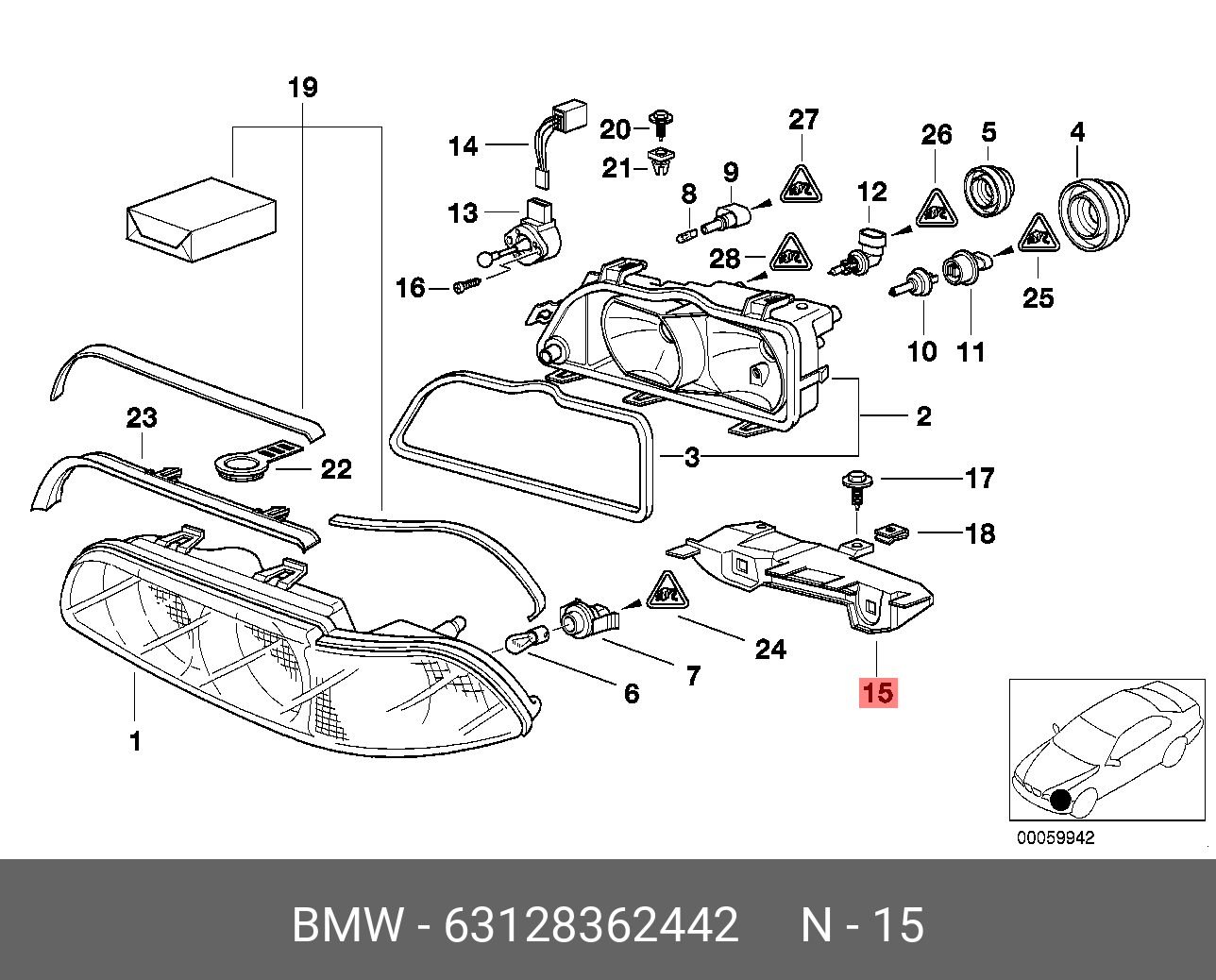 Детали e. Схема фары BMW e39. BMW x5 e53 фара схема. Фара на БМВ е39 схема. Фары БМВ е39 схема деталей.