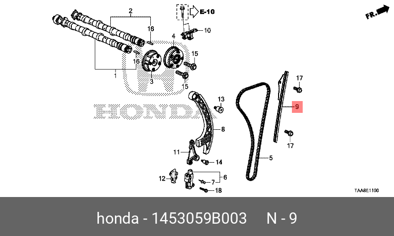 1453059B003 COMP CAM CHA HONDA