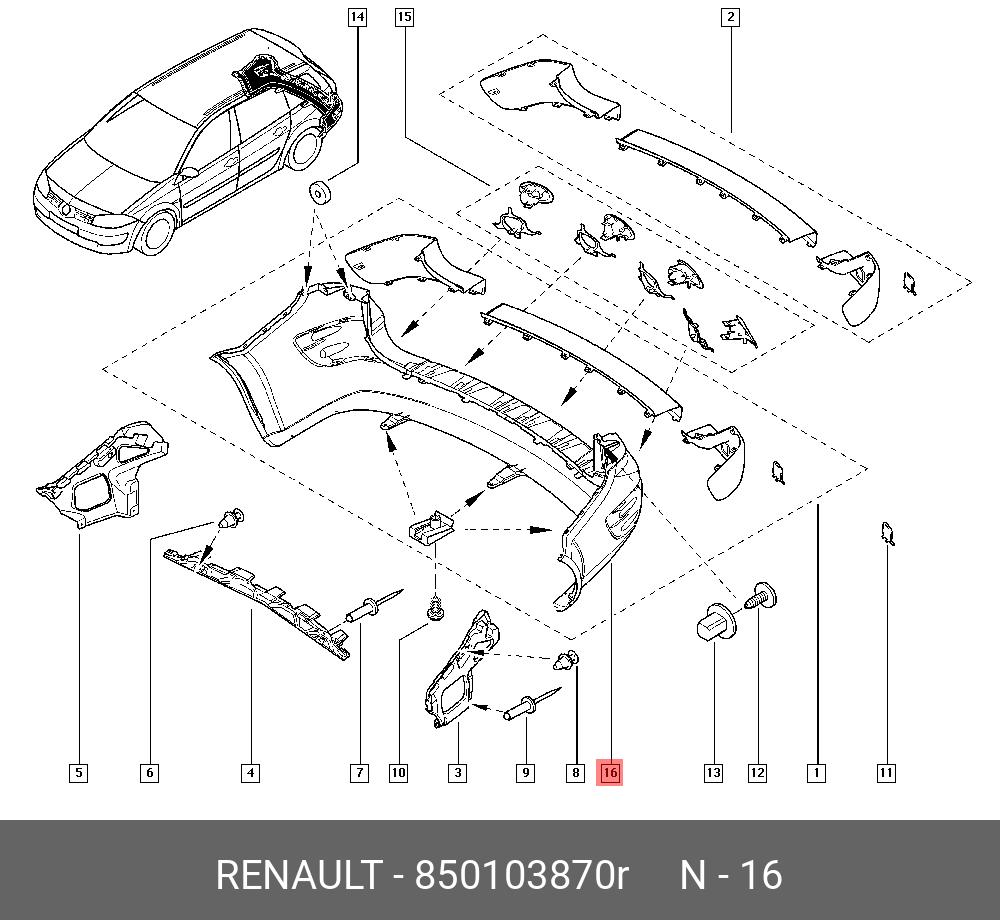 How to remove front and rear bumper Renault Safrane