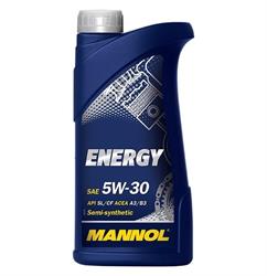 масло моторное MANNOL Energy 5W-30 SL синтетическое 1л