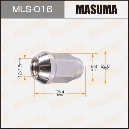 Гайка Masuma 12x1.5 / под ключ 19мм