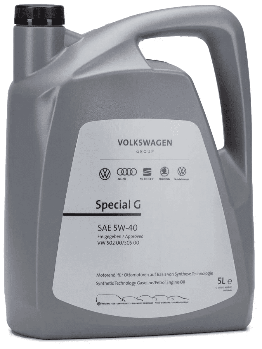 Масло моторное "VAG SPECIAL G 5W-40", VW 502.00/505.00 5л ( европейское)