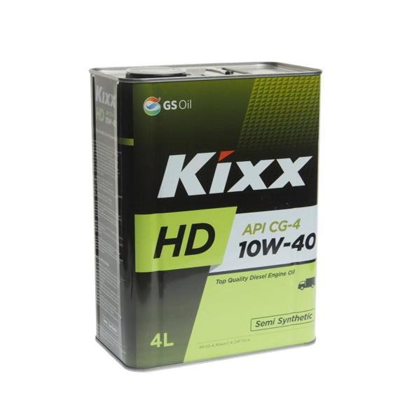 Масло моторное "KIXX" HD CG-4 10W40 (4 л) п/синт.