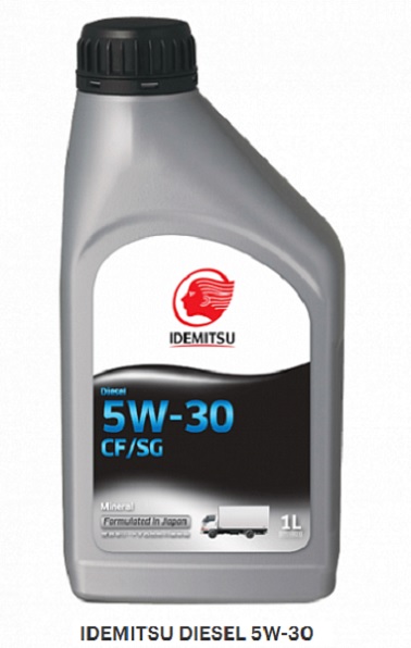 IDEMITSU DIESEL OIL CF/SG 5W30 Масло моторное дизельное (пластик/Сингапур) (1L)