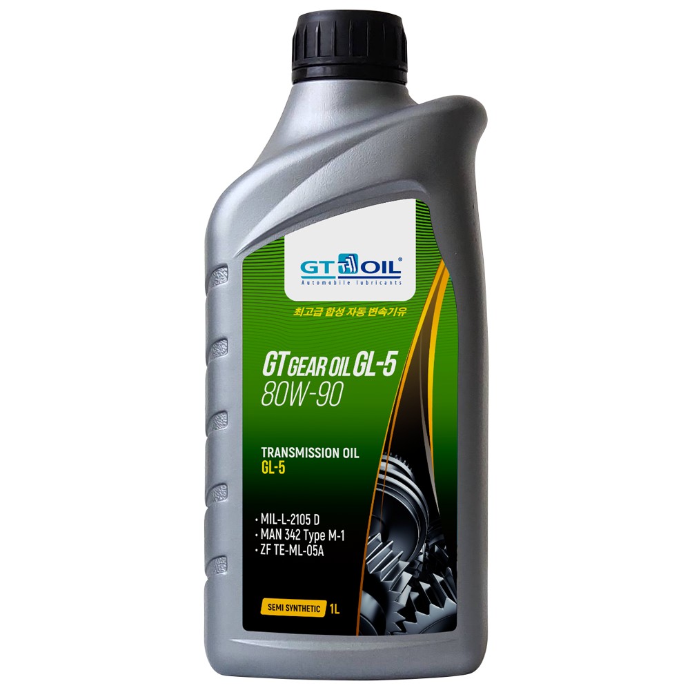 Масло транс. GT Gear Oil  SAE 80W-90  API GL-5  1 л