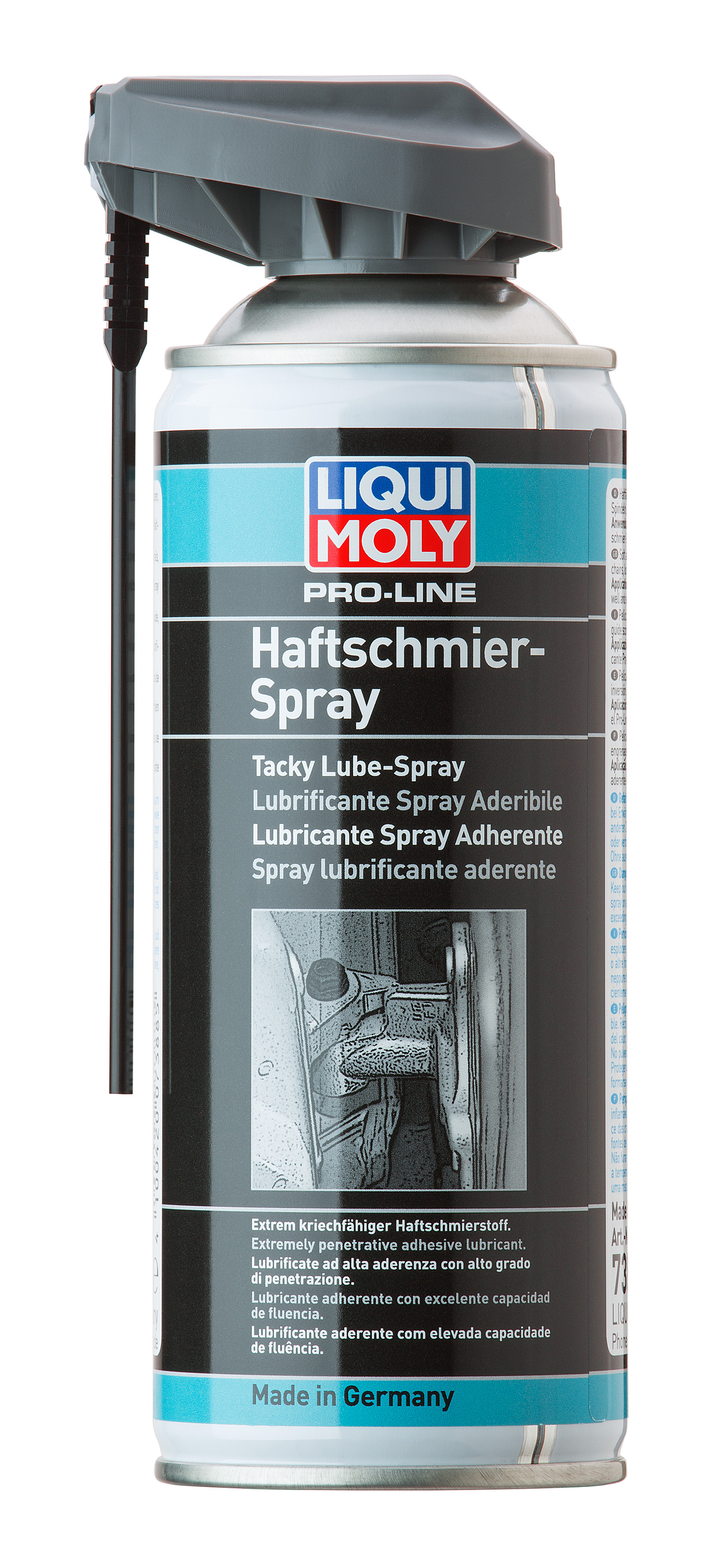 Профессиональная сверхлипкая смазка спрей Liqui Moly Pro-Line Haftschmier Spray