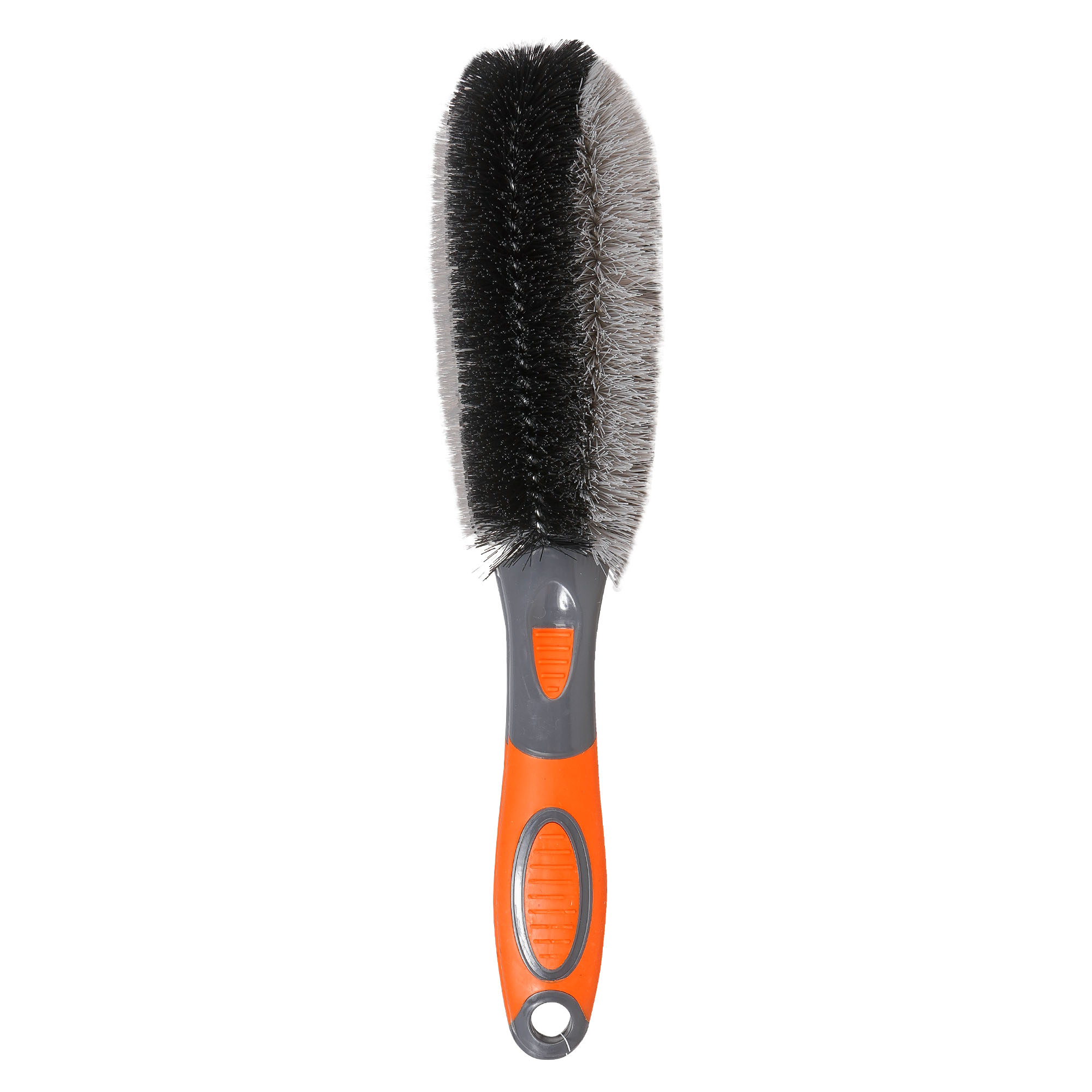 Щетка-ершик для мытья с жёсткой щетиной и прорезиненной ручкой (29 см) (ABIN010)