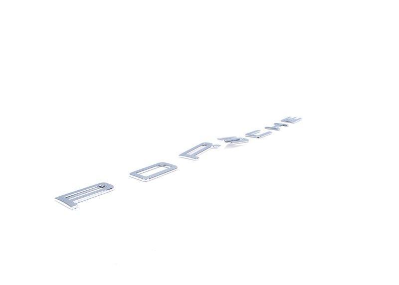 New Genuine PORSCHE Panamera Rear Trunk Chrome PORSCHE Logo Badge 97055923501