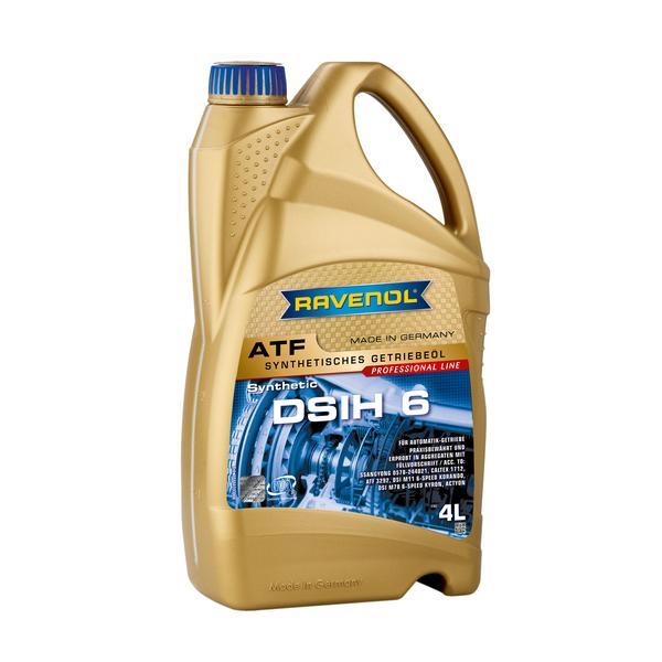 Трансмиссионное масло RAVENOL ATF DSIH 6 4л. (синтетика)