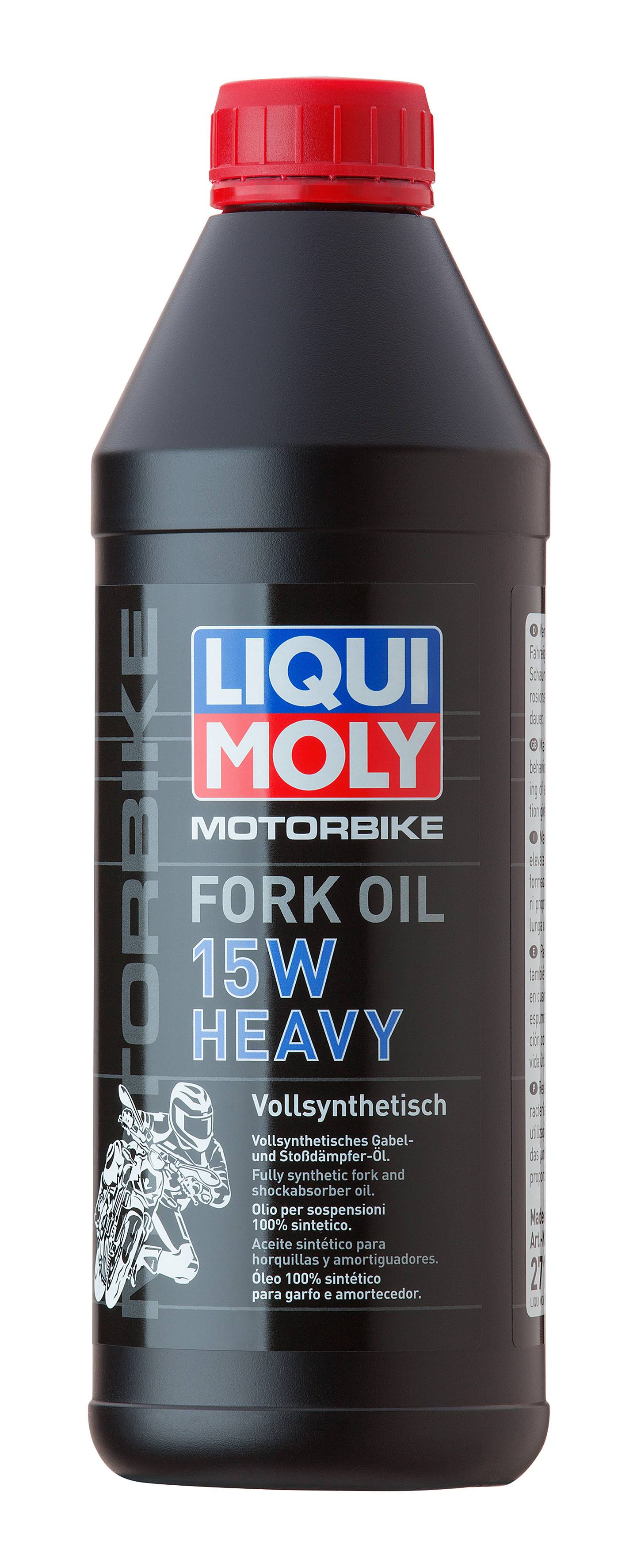 Масло трансмиссионное синтетическое "Motorbike Fork Oil 15W Heavy", 1л