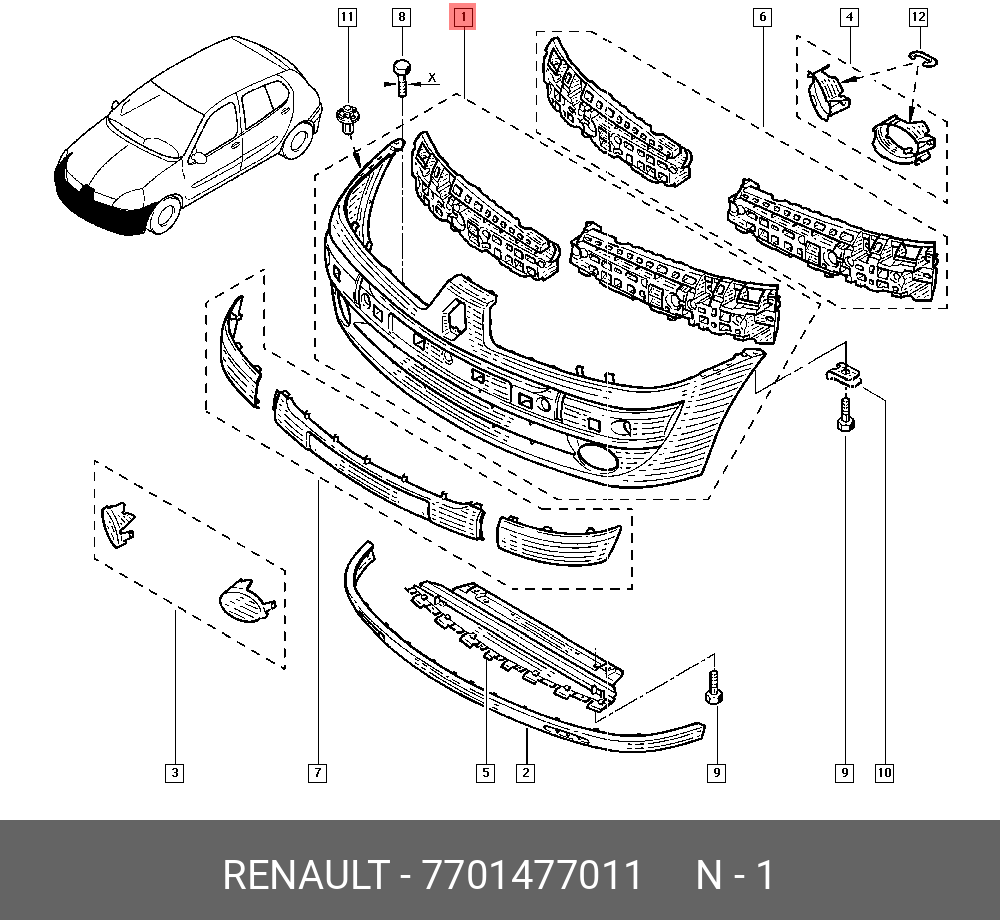 Бампер renault symbol. Renault Clio 2 передний бампер крепление. Схема переднего бампера Рено Логан 3. Бампер передний Рено Клио 2 схема. Передний бампер схема для Рено Симбол 2005.