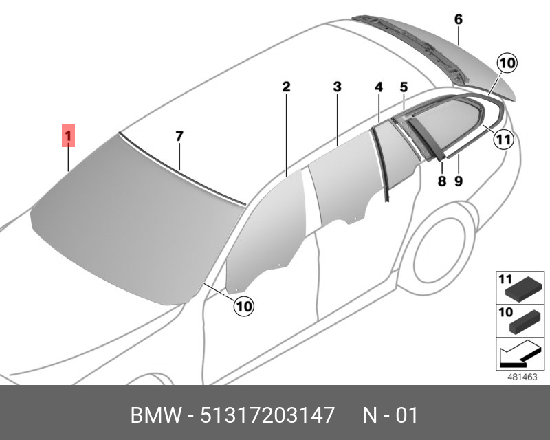 Щиток лобового стекла BMW 51 31 7 182 004. BMW 51 31 7 182 004. Звукоизоляция обтекателя лобового стекла BMW. Накладка на лобовое стекло сверху.