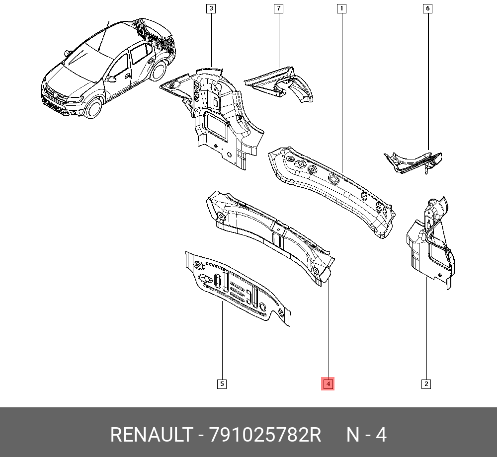 Артикул рено. Детали кузова Рено Логан схема. Задняя панель кузова Рено Логан 2. Панель задка Рено Логан 2 схема. Детали кузова Рено Логан 2 кузов.