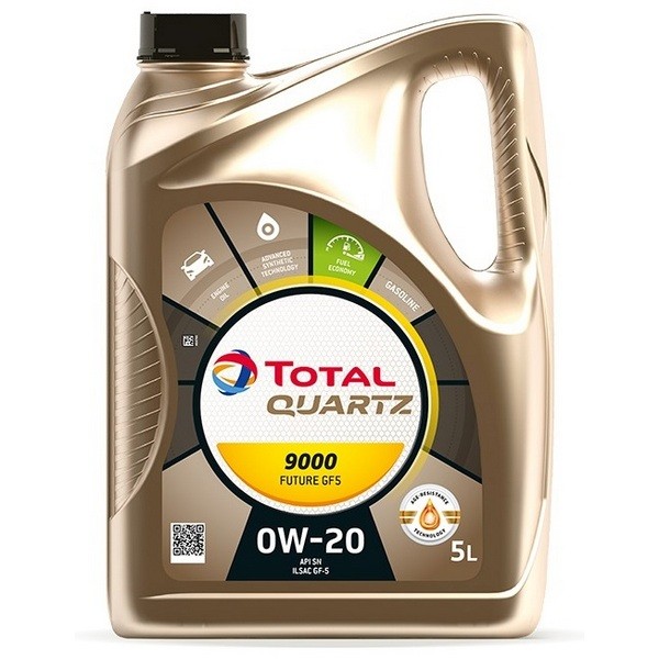 TOTAL QUARTZ 9000 FUTURE 0W20 SN, GF-5 Масло моторное синт. (5L)