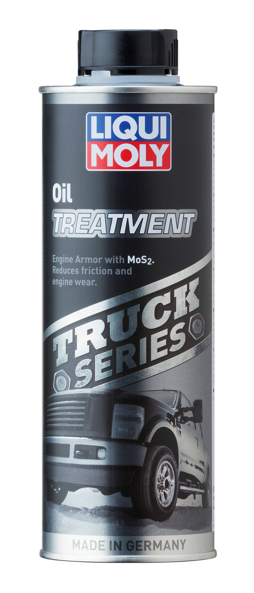 Антифрикционная присадка с дисульфидом молибдена в моторное масло для тяжелых внедорожников и пикапов Liqui Moly Truck Series Oil Treatment