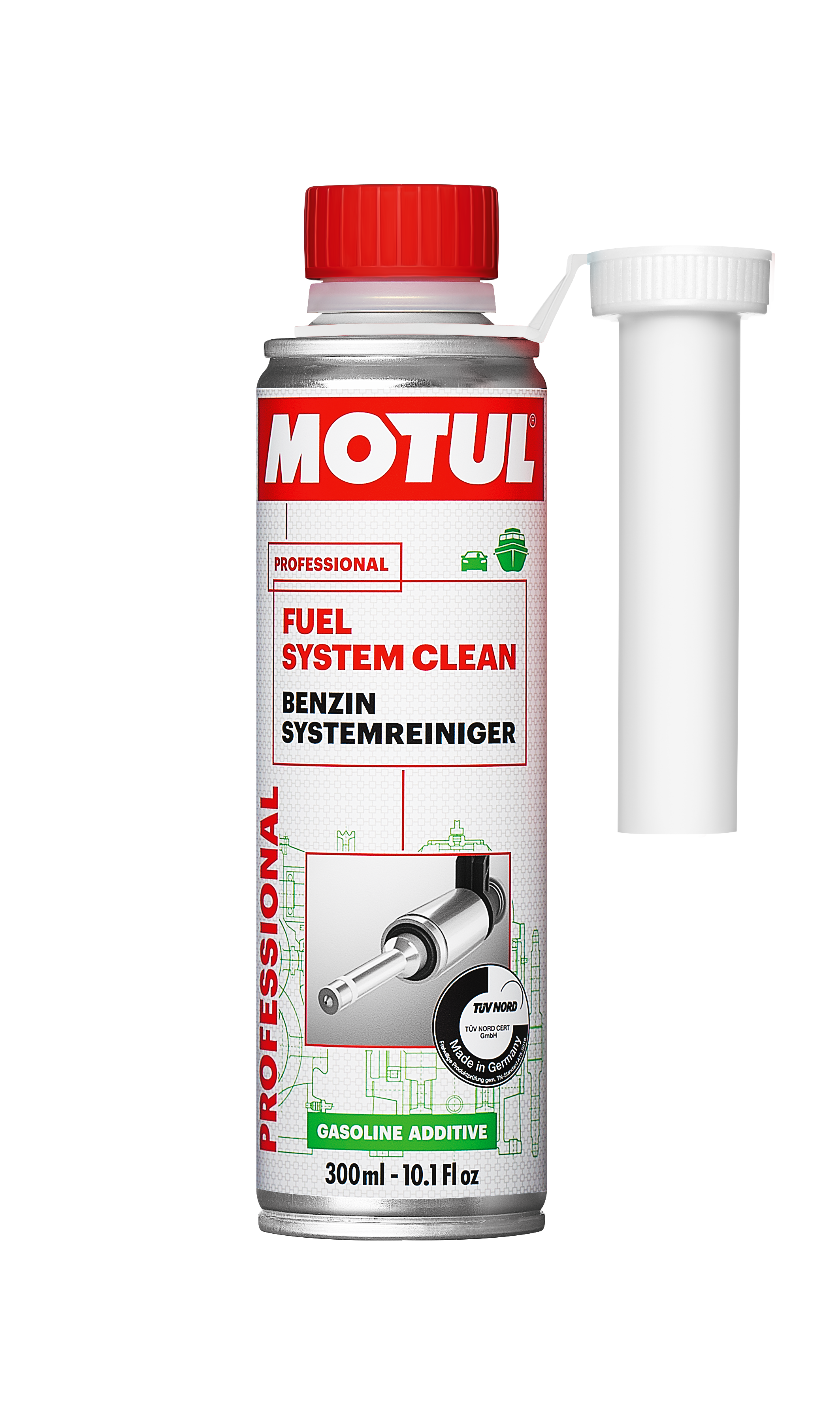 Купить MOTUL FUEL SYSTEM CLEAN AUTO Очиститель топливной системы  дизель(0.3L) производителя MOTUL артикул 108122 в Крыму (Симферополь,  Евпатория , Саки)