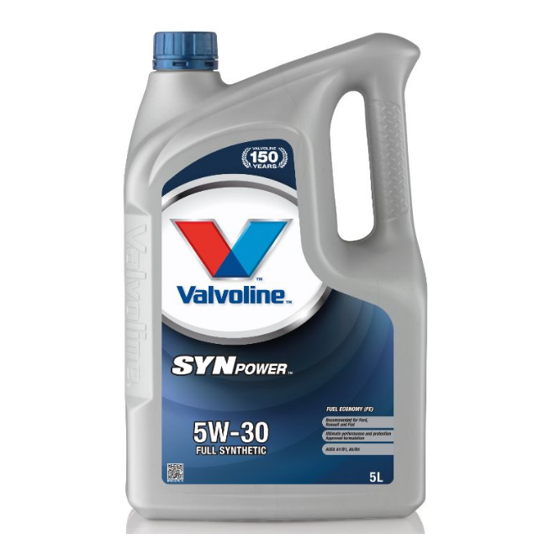 Моторное масло VALVOLINE Synpower FE SAE 5W-30 (5л)