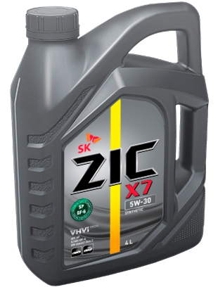 ZIC    X7 5W-30  (1л)(12шт)(масло для л/авто,синт) 132675