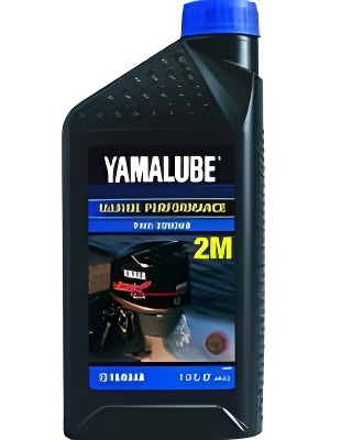 Yamalube 2-M Масло полусинт. для 2-х тактных лодочных моторов TC-W3 RL (пластик/США)  (0,946)