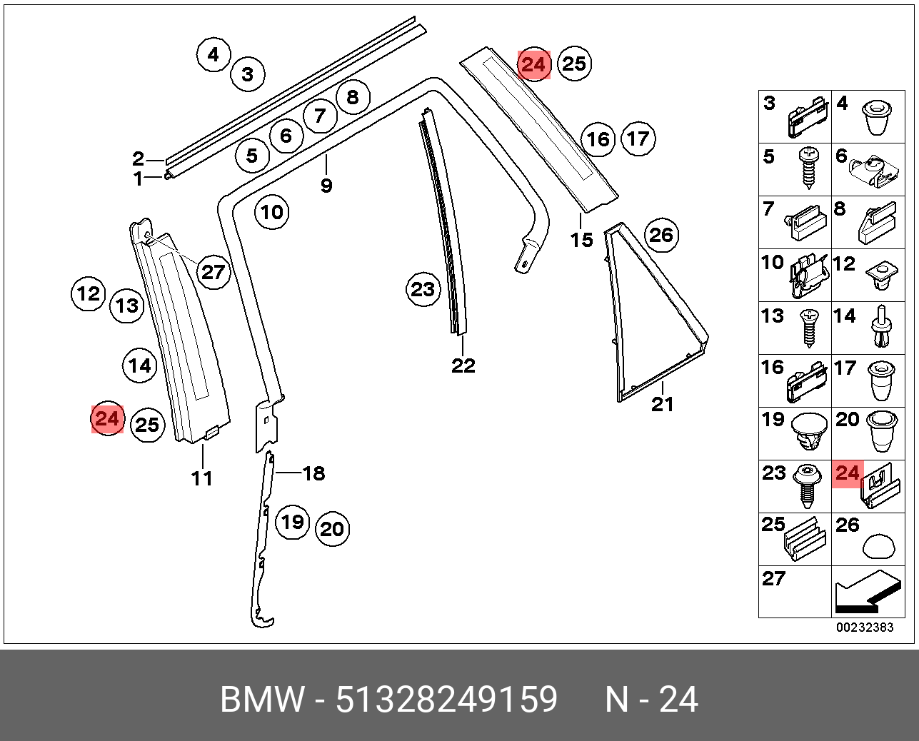 Дверная карта бмв х5 е53