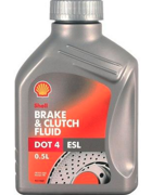 Brake &amp; Clutch Fluid DOT4 ESL Shell 5011987212008