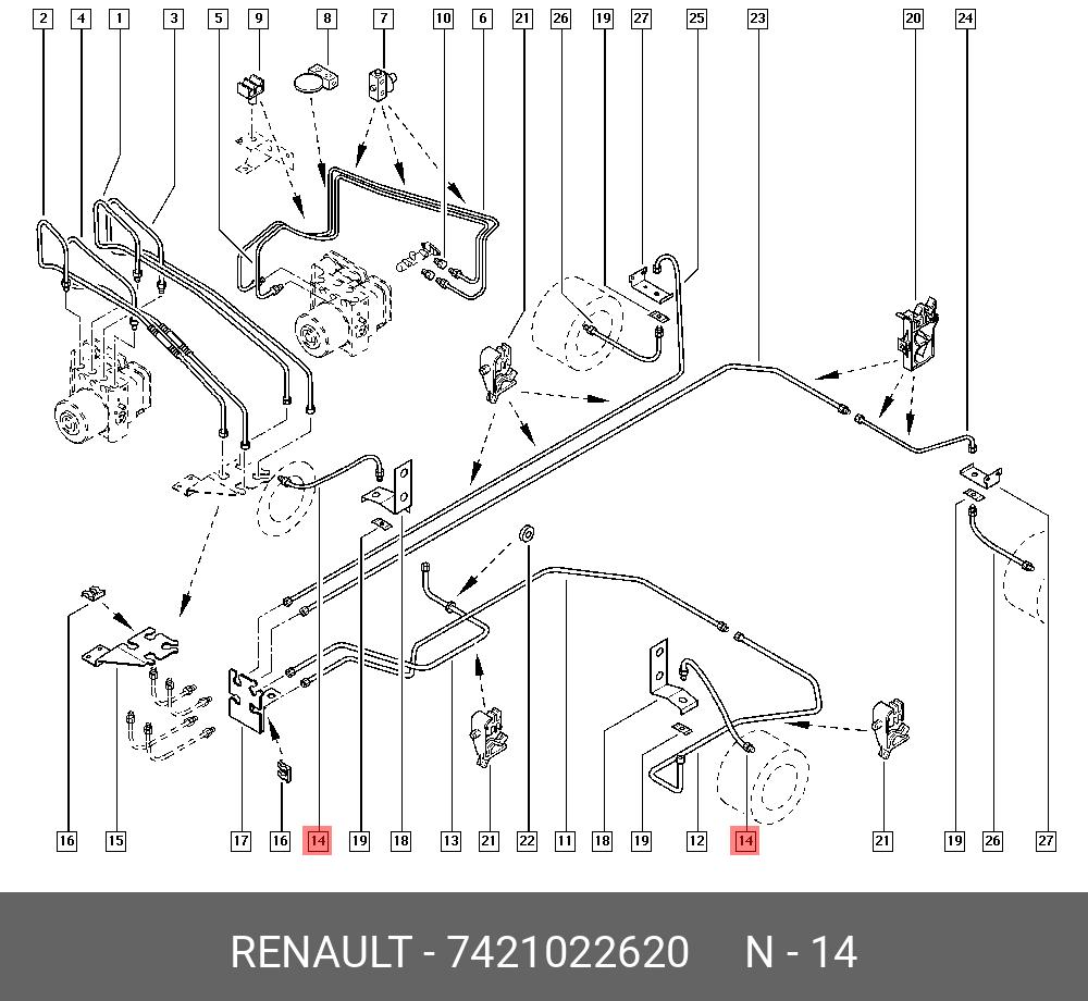 Renault mascott схема