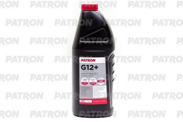 Антифриз красный G12+ 1кг (PATRON) PCF2001