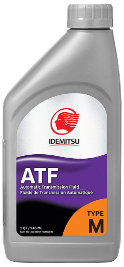 IDEMITSU ATF TYPE M Трансмисмиссионное масло с допусками MAZDA M3 и M5, США, 1 л