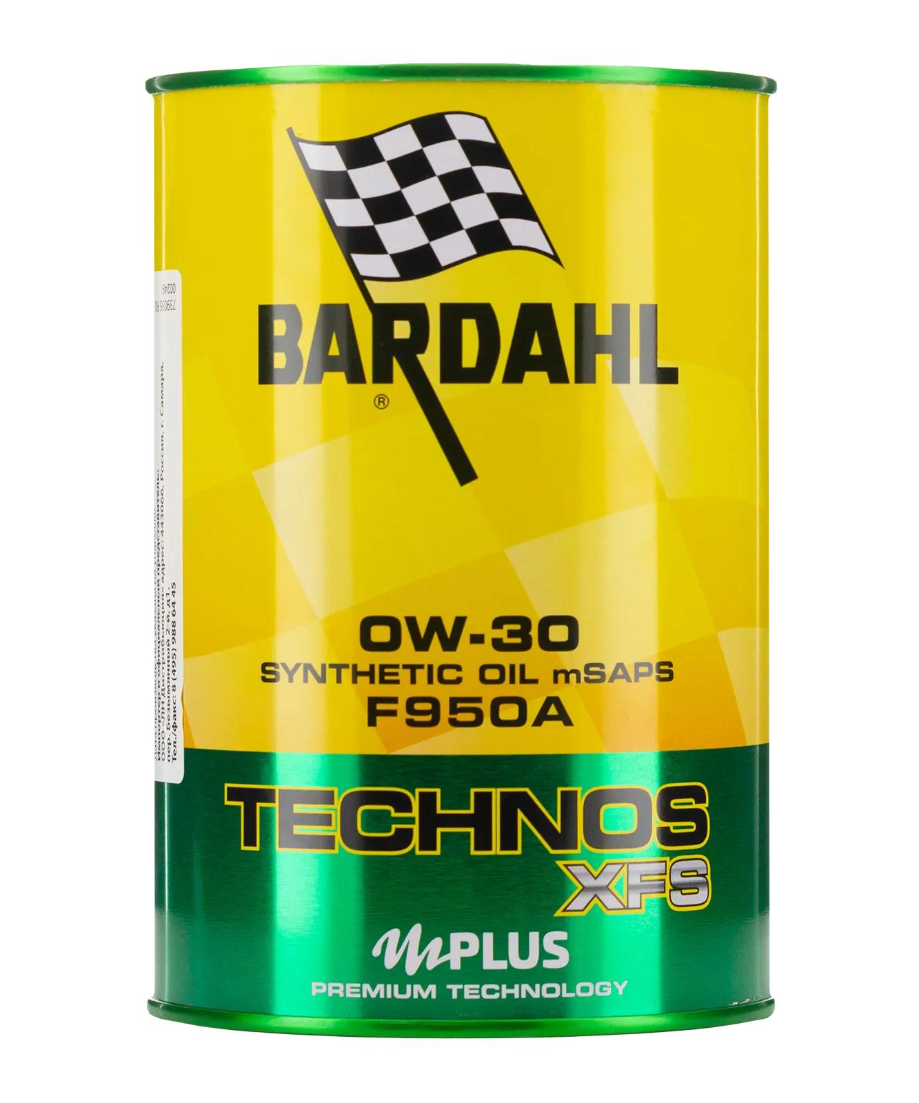 0W30 C2/WSS MC2950-A C60 TECHNOS XFS F950A 1л (специализированное синт. моторное масло)