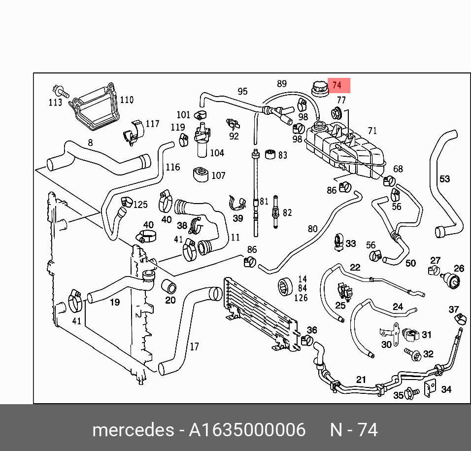 Схема кондиционера мерседес w203