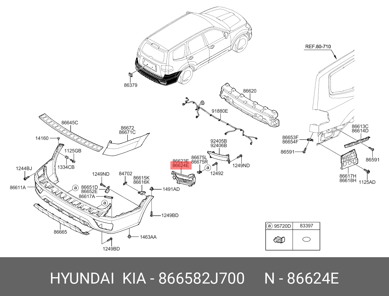 977862j700 киа мохаве аналог