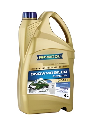Масло для 2-Такт снегоходов RAVENOL Snowmobiles Fullsynth. 2-Takt (4 л) new