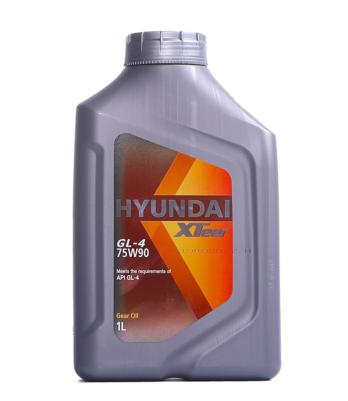 HYUNDAI XTEER GEAR OIL GL-4 75W90 Масло трансмиссионное (пластик/Корея) (1L)