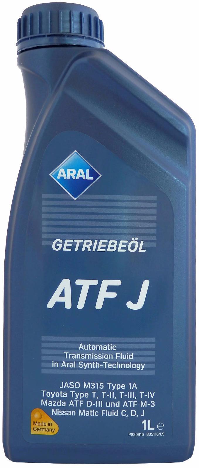 Масло трансмиссионное синтетическое "Getriebeol ATF J", 1л