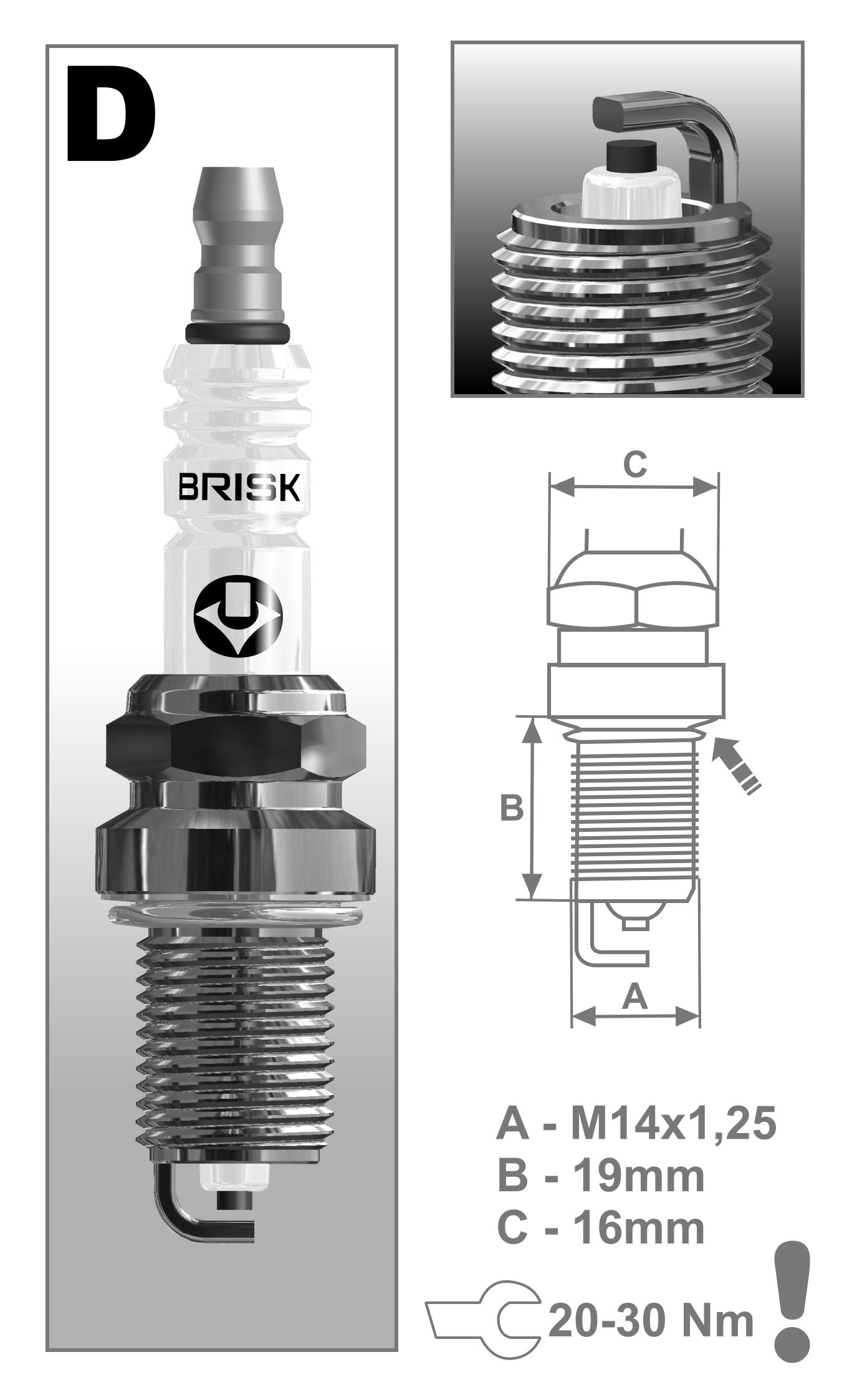 свеча зажигания TOYOTA AURIS (E150) 1.4, AVENSIS (T220) 1.6, COROLLA (E120) 1.4-1.6, (E150) 1.4, RAV4 (A20) 1.8, YARIS (P10, P90) 1.0-1.3, GEELY MK 1.5 05-13