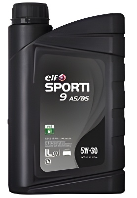 ELF SPORTI 9 5W30 A5/B5, SL/CF Масло моторное синт. (1L)