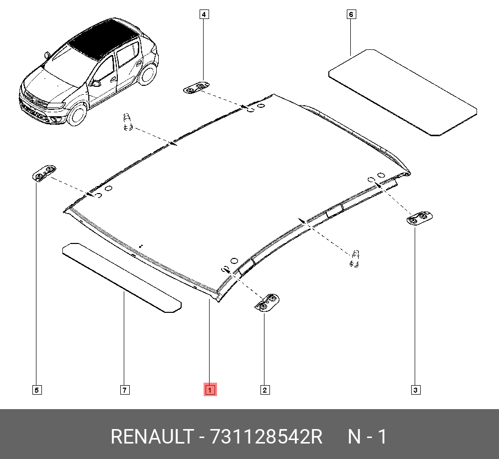 Купить Новую Крышу На Рено Сандеро