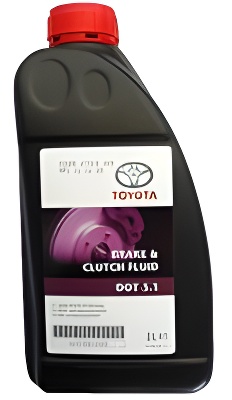 TOYOTA  Brake & Clutch Fluid DOT 5.1 1л