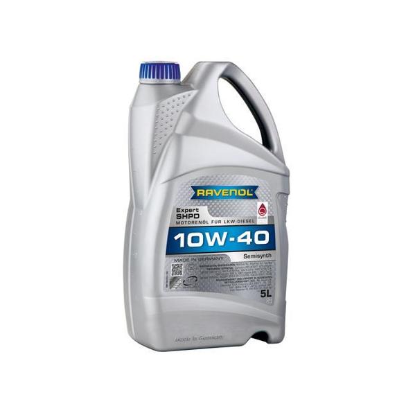 Масло моторное RAVENOL Expert SHPD 10W-40 5л (полусинтетика)