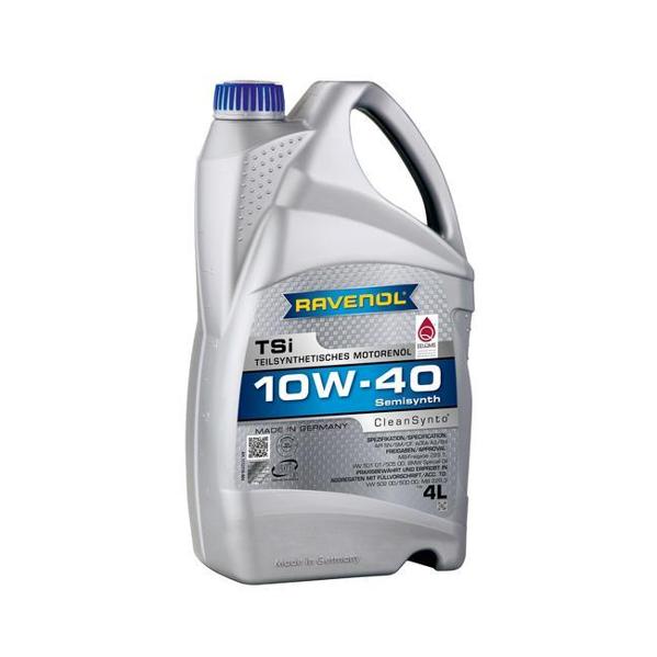 Масло моторное RAVENOL TSI 10W-40 4л (полусинтетика)