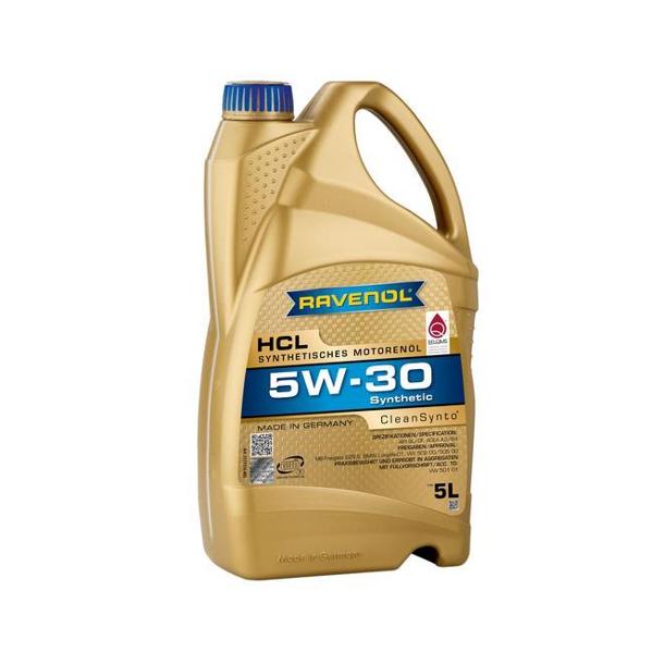 Моторное масло RAVENOL HCL SAE 5W30 5л. (синтетика)