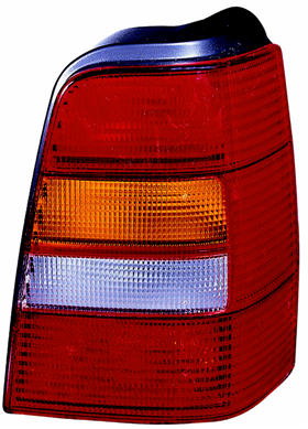441-1975R-UE DEPO Фонарь задний прав (желто-красный) VW: GOLF III VARIANT 09.93-04.99