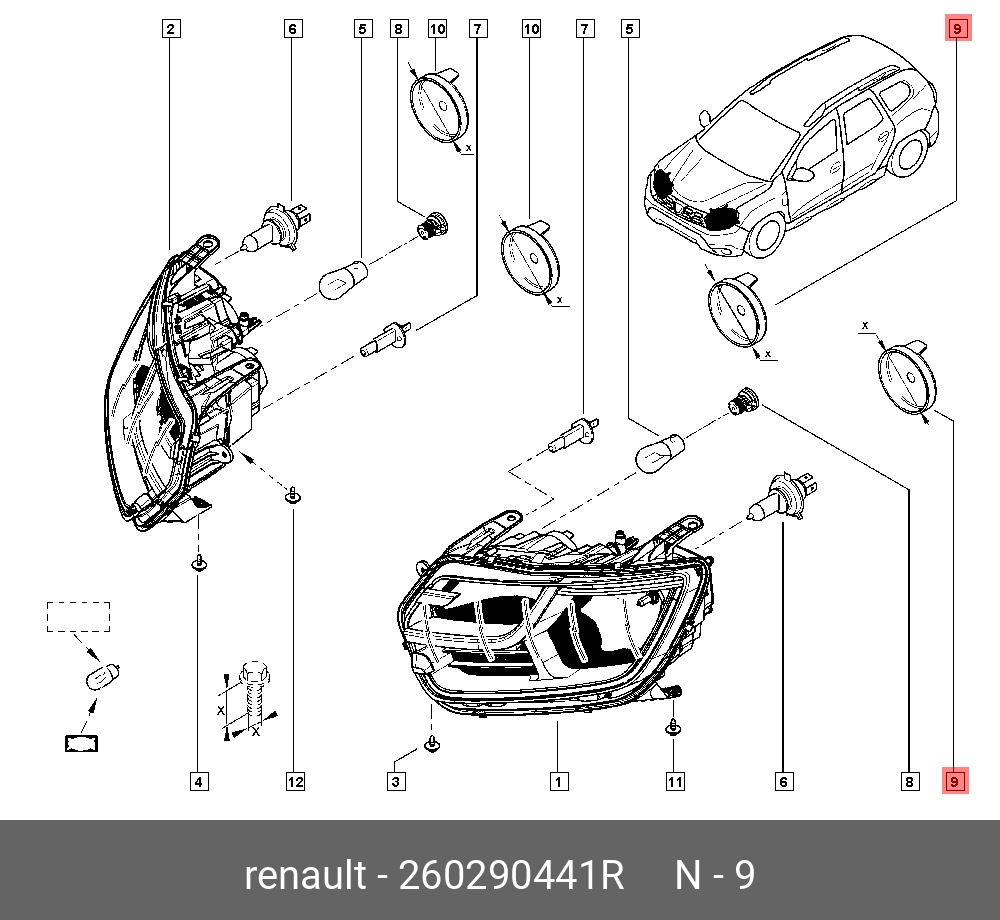 Рено цоколи. 261342255r держатель лампы поворотника Рено Дастер 2015. 261342255r держатель лампы поворотника. Renault 260290441r заглушка фары. Держатель лампа поворота переднего Рено Логан 2 артикул.