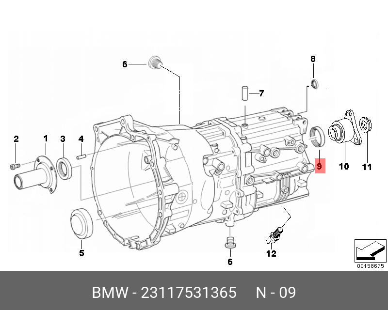 Схема акпп bmw e39