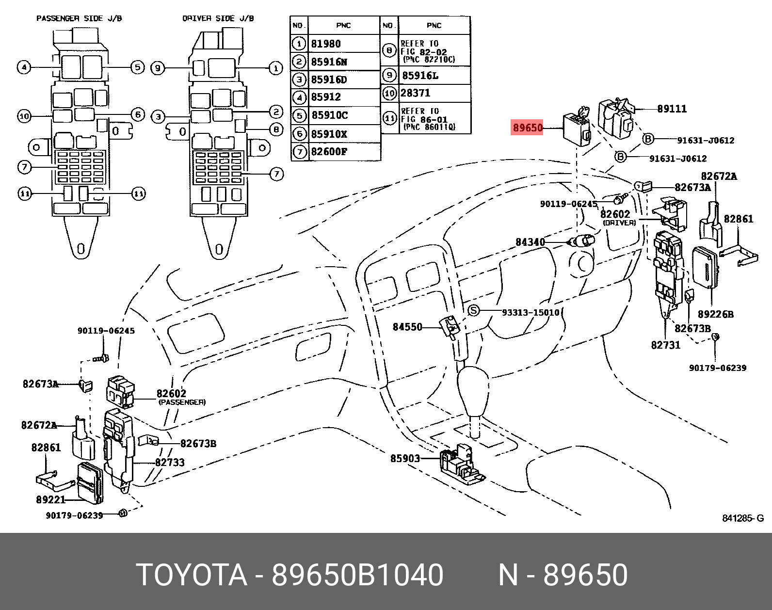 Купить КОМПЬЮТЕР АВТОМОБИЛЯ DAIHATSU 89650-B1040 по низкой цене в  интернет-магазине amry.ru