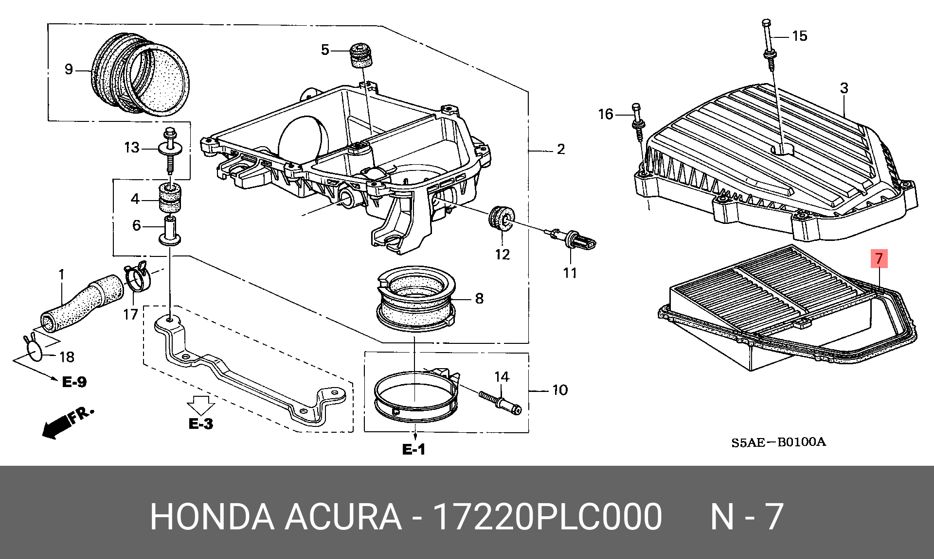 Honda Civic 7 фильтр воздушный. Фильтр воздушный Хонда Цивик 10. Воздушный фильтр Хонда стрим d17a. Воздушный фильтр Honda Civic 6.
