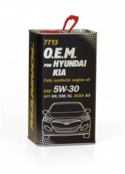 MANNOL O.E.M. for HYUNDAI KIA 5W-30 4 Liter Metal