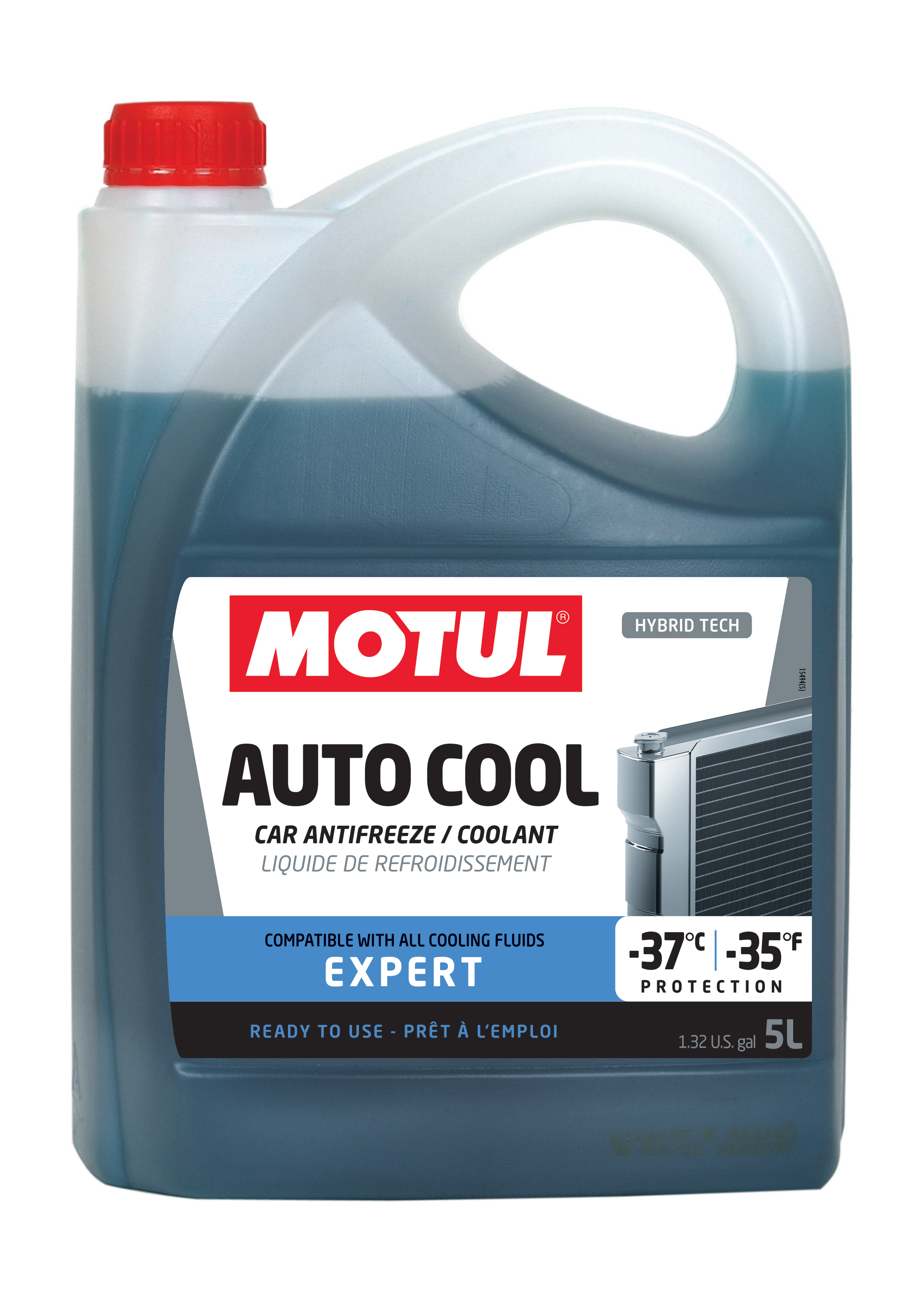 109140 Антифриз готовый сине-зеленый Auto Cool Expert -37C 5L MOTUL купить,  цена в Челябинске